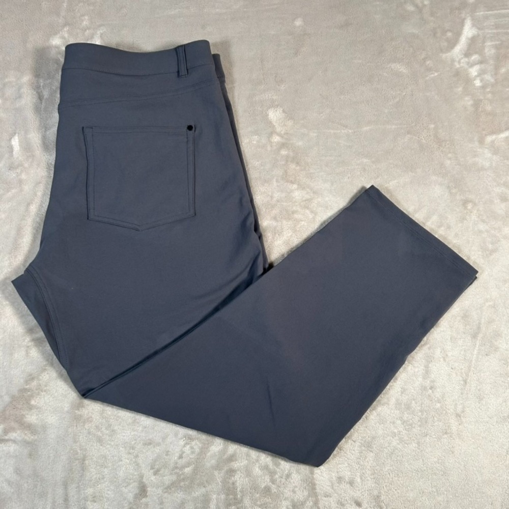 Western Rise Diversion Pants Men's 40x30 Gray Stretch Outdoor Hiking 5-Pocket